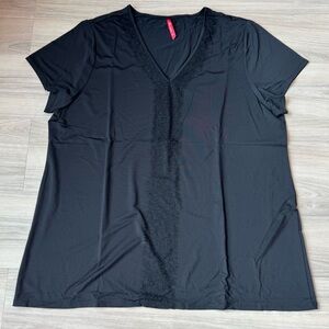 Ruby Ribbon Trace Of Lace Tunic